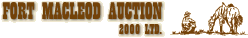 Fort Macleod Auction